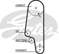 Produktbild: GATES Zahnriemensatz K015427XS für SEAT VW