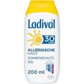 Produktbild: LADIVAL allergische Haut Gel LSF 30, 200 ml PZN 03373492 MHD 10.2026