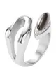 Produktbild: Fossil Damenring Edelstahl Silber Zirkonia Gr.50(15,9mm) JF85861040503