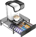 Produktbild: Kapselhalter für Tassimo Kapseln Aufbewahrung, 64er Metall Spender