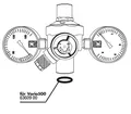 Produktbild: JBL M139008 O-Ring F. Pressure Reducer Co2 Vario 500 2Pcs, 1000 g