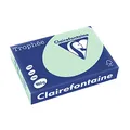 Produktbild: Clairefontaine 2635C - Ries Druckerpapier / Kopierpapier Trophee, intensive Farben, DIN A4, 160g, 250 Blatt, Hellgrün, 1 Ries