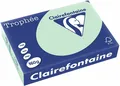 Produktbild: Clairefontaine Trophee Color farbiges Papier Hellgrün 160g A4 - 250 Blatt 2635C