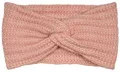 Produktbild: styleBREAKER Damen Strick Stirnband mit Rippstrickmuster und Twist Knoten, Rippmuster, warmes Winter Haarband, Headband 04026059, Farbe:Altrose
