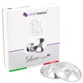 Produktbild: COVERbasics Silberhütchen Stillen (SilverCups) Stillhütchen aus Silber zum Schut