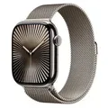 Produktbild: Apple Watch S10 (2024) Titan Cellular 46mm natur (Milanaise Armband natur) M/L
