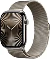 Produktbild: Apple Watch 10 LTE Natur Titan 46mm Milanaise Loop Natur M/L MWYC3