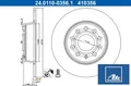 Produktbild: 2x Bremsscheibe Ate 24-0110-0356-1 2 Bremsscheiben
