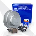 Produktbild: ATE Bremsscheiben 272mm Beläge hinten für VW Golf 6 Touran AUDI A3 Octavia Leon
