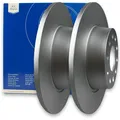 Produktbild: 2x Original ATE Bremsscheiben Ungelocht Ø272mm hinten passend für VW Golf VI 5K1