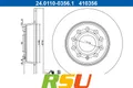 Produktbild: Bremsscheibe 24.0110-0356.1