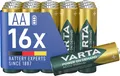 Produktbild: VARTA Batterien AA, wiederaufladbar, 16 Stück, Akku, Power on Demand, 2100 mAh