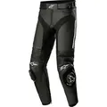 Produktbild: Alpinestars Missile V3 Motorrad Lederhose, schwarz-weiss, Größe 52 für Männer