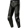 Produktbild: Alpinestars Missile V3, Lederhose - Schwarz/Weiß - 52