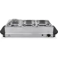 Produktbild: Tristar Buffet-Speisenwärmer 200 W 4,2 L Edelstahl Silbern - Silber