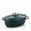 Produktbild: Kela Bräter Kerros, Schwarz, Metall, 8 L, 28x13x45 cm, Kochen, Töpfe, Bräter