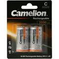 Produktbild: Camelion NiMH Akku Baby LR14 C HR14 mit bis zu 3500mAh 1,2 Volt im 2er Blisterverpackung