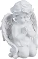 Produktbild: Gartenfigur Engel - betend - Kunststein - wetterbeständig - 20 cm - Grabdekoration