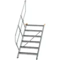 Produktbild: MUNK Treppe 45°  inkl. einen Handlauf, 800mm Stufenbreite, 6 Stufen