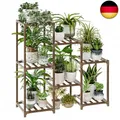 Produktbild: Bamworld Pflanzenregal Indoor Outdoor Blumenständer holz pflanzenständer für 7 E