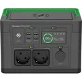 Produktbild: Schneider OffGrid 330 - Tragbares kraftwerk - LCD, Lithium-Ionen, 2 CEE 7/3 Schuko-Steckdosen, Sinuswelle, 3 USB-A, 1 USB-C, kabelloses Laden - Wec...