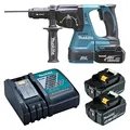 Produktbild: makita DHR243RTJ Akku-Kombihammer-Set 18,0 V, mit 2 Akkus