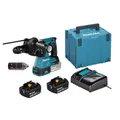 Produktbild: Makita DHR243RTJ Akku-Kombihammer 18 V SDS-PLUS 2 x 5,0 Ah Akku + MAKPAC