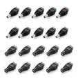 Produktbild: conecto Niedervolt Adapter Set (10x Terminalblock 2-polig auf DC-Hohlbuchse + Stromkabel