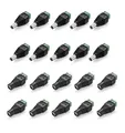 Produktbild: Adapter Hohlbuchse/Hohlbuchse 5,5x2,1mm auf zweipoligen Terminalblock, 10 er Set