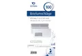Produktbild: BONG Briefumschlag Din lang mit Fenster weiß selbstklebend 75g PA= 100Stk