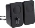 Produktbild: Amazon Basics Computer-Lautsprecher für Schreibtisch oder Laptop , AC-Betrieb (EU-Version), 2 Stück, Schwarz
