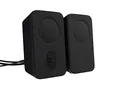 Produktbild: Amazon Basics Computer-Lautsprecher für Schreibtisch oder Laptop , AC-Betrieb (EU-Version), 2 Stück, Schwarz