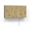 Produktbild: Venda Mini-Office, Eiche, Graphit, Holzwerkstoff, 120x65x26 cm, FSC Mix, in verschiedenen Holz-Dekoren erhältlich, Beleuchtung, Beimöbel erhältlich, Arbeitszimmer, Büromöbelsets & -serien, Büromöbel-Sets