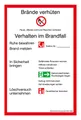 Produktbild: SafetyMarking Hinweisschild, Brandschutzordnung (PVC) 200 x 300 mm