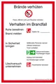 Produktbild: SafetyMarking Brandschutzschild Brandschutzordnung Teil A 20 cm x 30 cm
