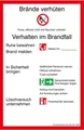 Produktbild: SAFETYMARKING Brandschutzordnung PVC 200x300mm
