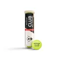 Produktbild: DUNLOP Tennisball Club All Court - für Sand, Hartplatz und Rasen (4 Bälle)