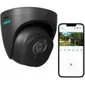Produktbild: Reolink - 5mp Poe Ip Kamera Outdoor Mit Audio, Personen-/autoerkennung, Zeitraffer, 30m Ir Nachtsicht, Ip66 Wasserfest, Microsd Kartensteckplatz, Schwarz