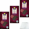 Produktbild: usy Bundle für Edeka Schweizer Edelbitter Schokolade 74% 3er Pack (3x100g Tafel) + usy Block