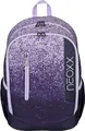 Produktbild: neoxx Schulrucksack mit Laptopfach Flow School Backpack Glitterally Perfect violett