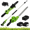 Produktbild: BRAST Teleskop-Heckenschere und Hochentaster | 2in1 Funktion | 1W