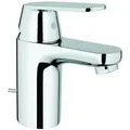 Produktbild: Grohe Eurosmart Cosmopolitan Einhand-Waschtischbatterie, S-Size, Ausladung 92mm, Niederdruck, Zugstangen-Ablaufgarnitur, 32955000