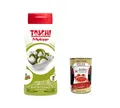 Produktbild: 6x Toschi Topping Squeeze Pistacchio, Topping Sauce für Kaffee, Cocktails, Eisbecher, Porridge, Pfannkuchen und Gebäck 200gr + Italian Gourmet polpa 400g