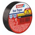 Produktbild: tesa Isolierband - Selbstklebendes Isolierband, hitzebeständig - Zum Isolieren, Reparieren und Bündeln - 1 x 10m - Schwarz