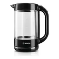 Produktbild: Bosch TWK70B03 Wasserkocher schwarz für schnelles und effizientes Aufbrühen von heißem Wasser im modernen Design