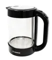Produktbild: Bosch Wasserkocher Glas 1,7 l Schwarz 2400 Watt TWK70B03 