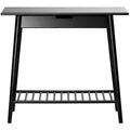 Produktbild: Mid.you Konsolentisch Noble, Schwarz, Holz, Bambus, vollmassiv, 1 Schubladen, 35x80x90 cm, Wohnzimmer, Wohnzimmertische, Konsolentische