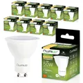 Produktbild: LUMILED 10x LED Lampen GU10 6W (50W) 580lm 3000K warmweiß 120° 10 Stück Lampe