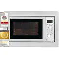 Produktbild: Exquisit Einbau-Mikrowelle EMW 2539.1 Hi | Heißluft & Grill | max. 2500 W | Garraum 25 l | Edelstahl-Glas Front