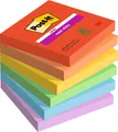 Produktbild: Post-it Super Sticky Notes Haftnotizen 76 mm x 76 mm 90 Blatt 6 Stücke